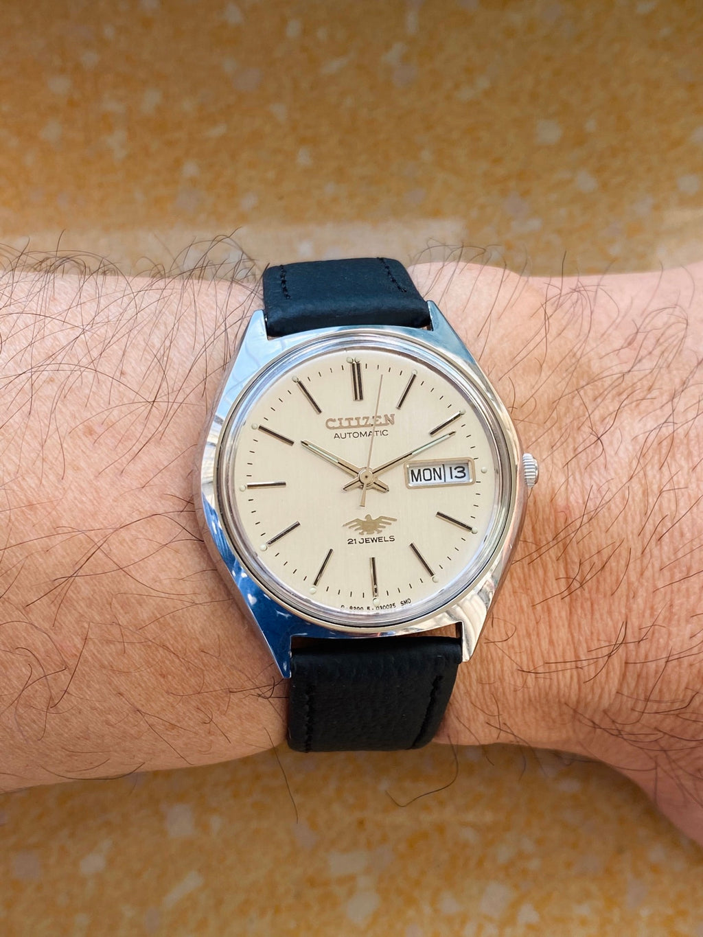 Citizen Day Date Automatic Watch 8200 21 Jewels 36MM 297-0138
