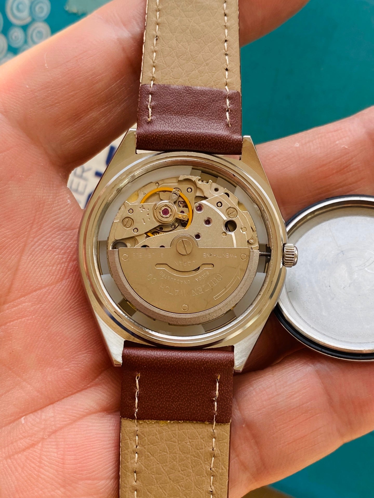 Citizen Day Date Automatic Watch 8200 21 Jewels 36MM 326-0148