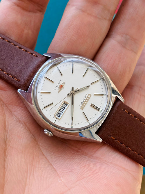 Citizen Day Date Automatic Watch 8200 21 Jewels 36MM 326-0148