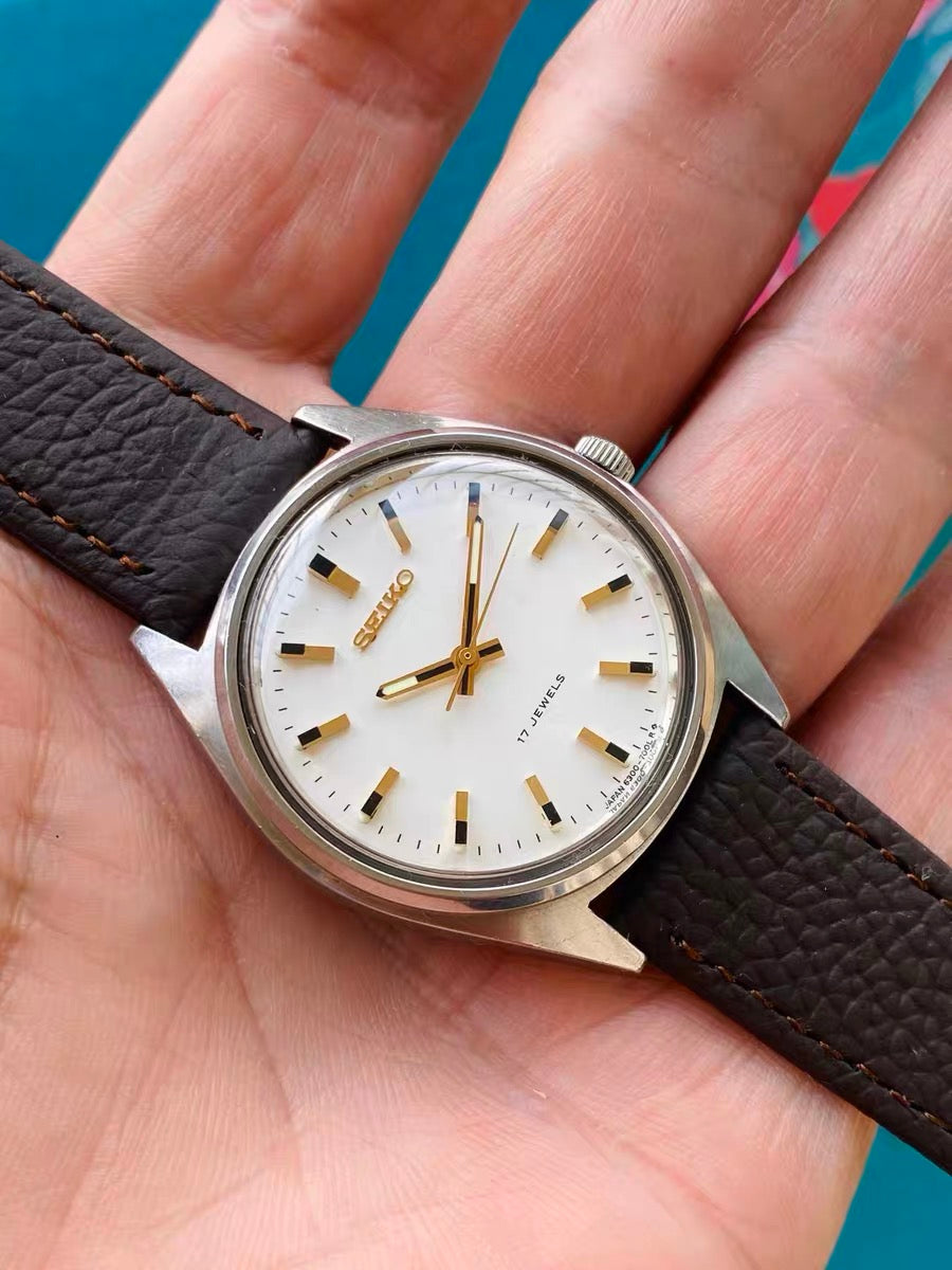 SEIKO Men's Manual-Wind Watch 35mm 63A Finished 17Jewels 443-0168