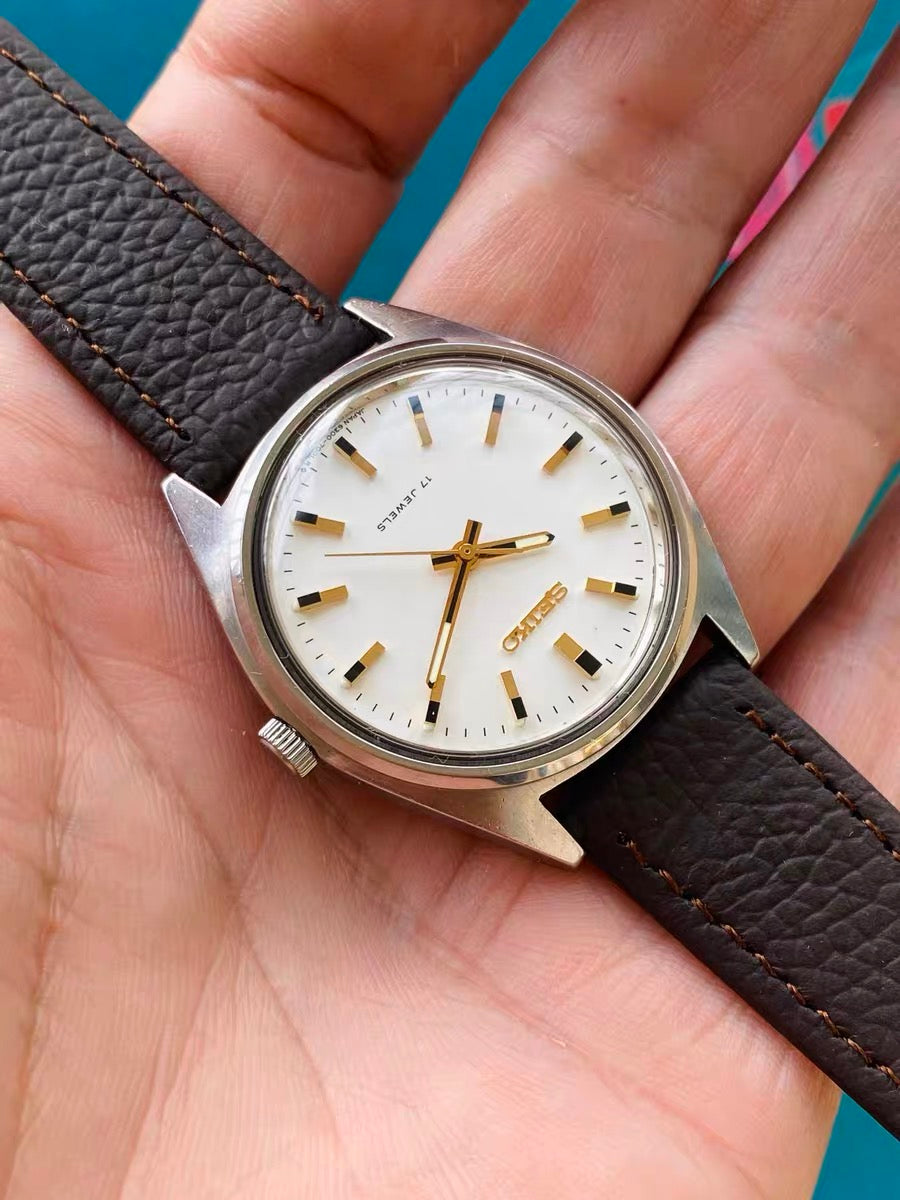 SEIKO Men's Manual-Wind Watch 35mm 63A Finished 17Jewels 443-0168