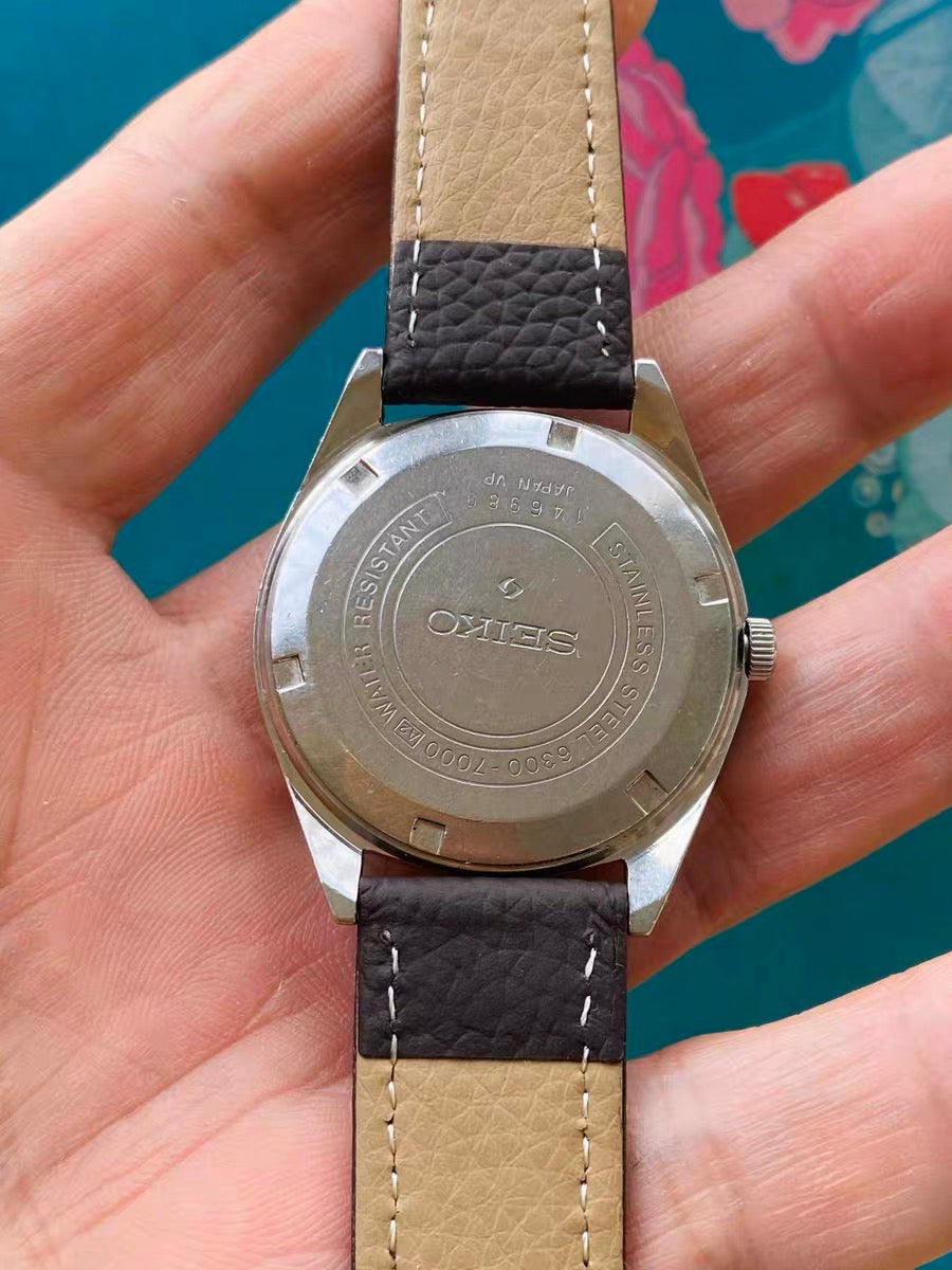 SEIKO Men's Manual-Wind Watch 35mm 63A Finished 17Jewels 443-0168