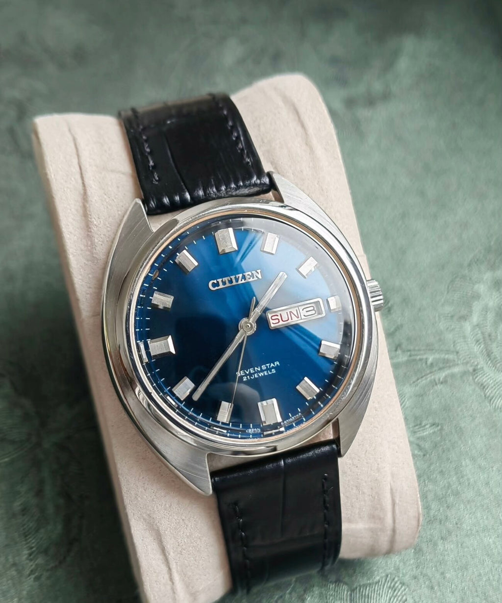 Citizen Men's Seven Star Automatic Watch 6501 21Jewels 38x42mm SKU.465-0550