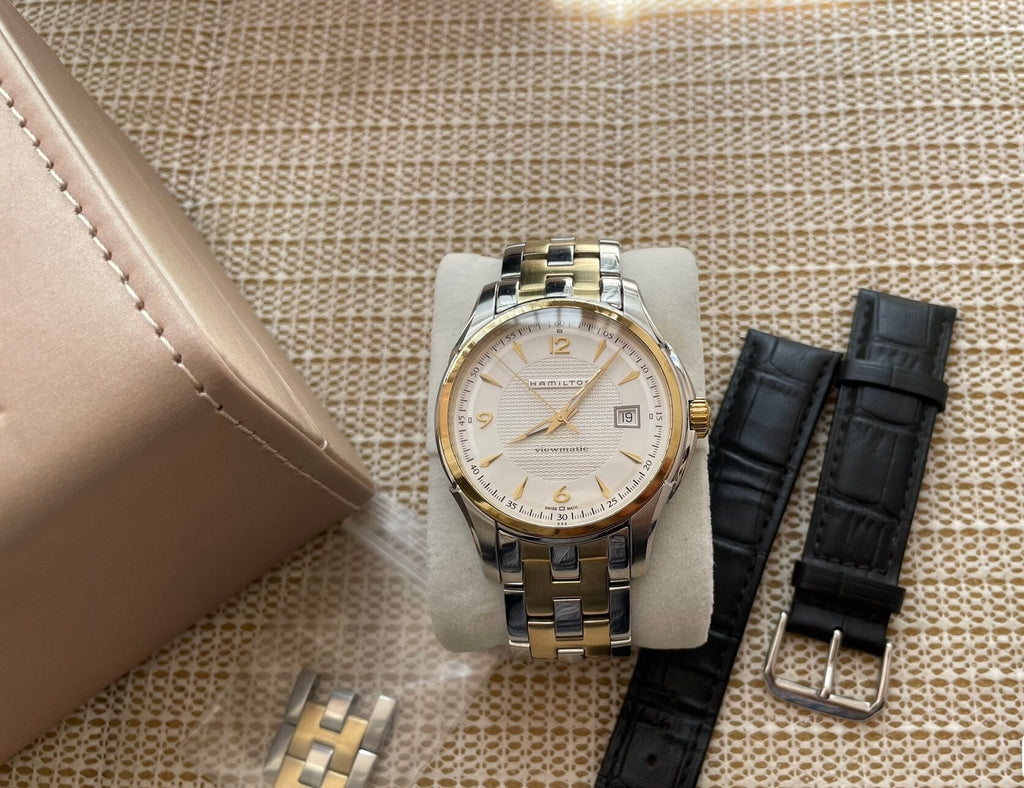 Swiss Made Hamilton Jazzmaster Viewmatic Automatic Watch 40mm H-10 473-1450