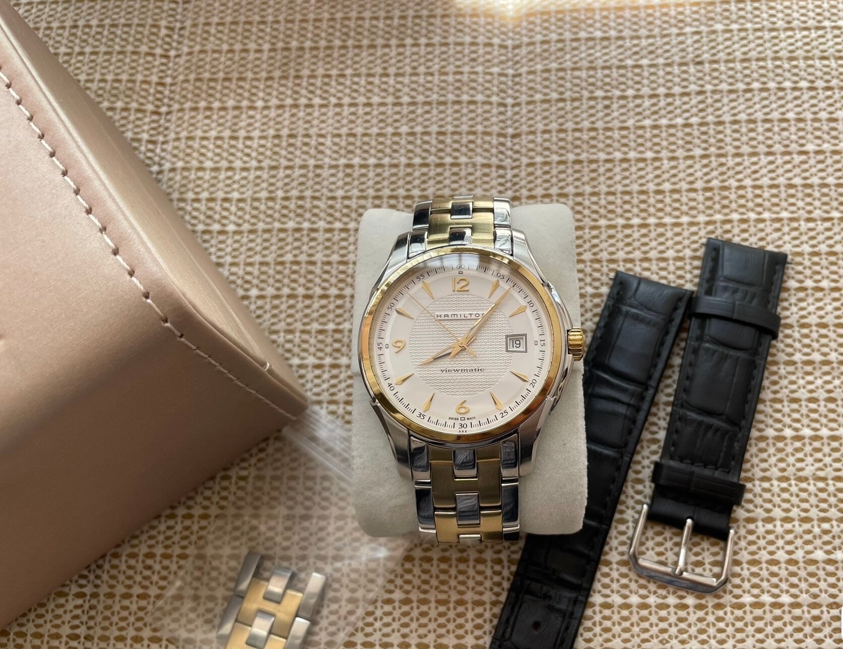 Swiss Made Hamilton Jazzmaster Viewmatic Automatic Watch 40mm H-10 473-1450