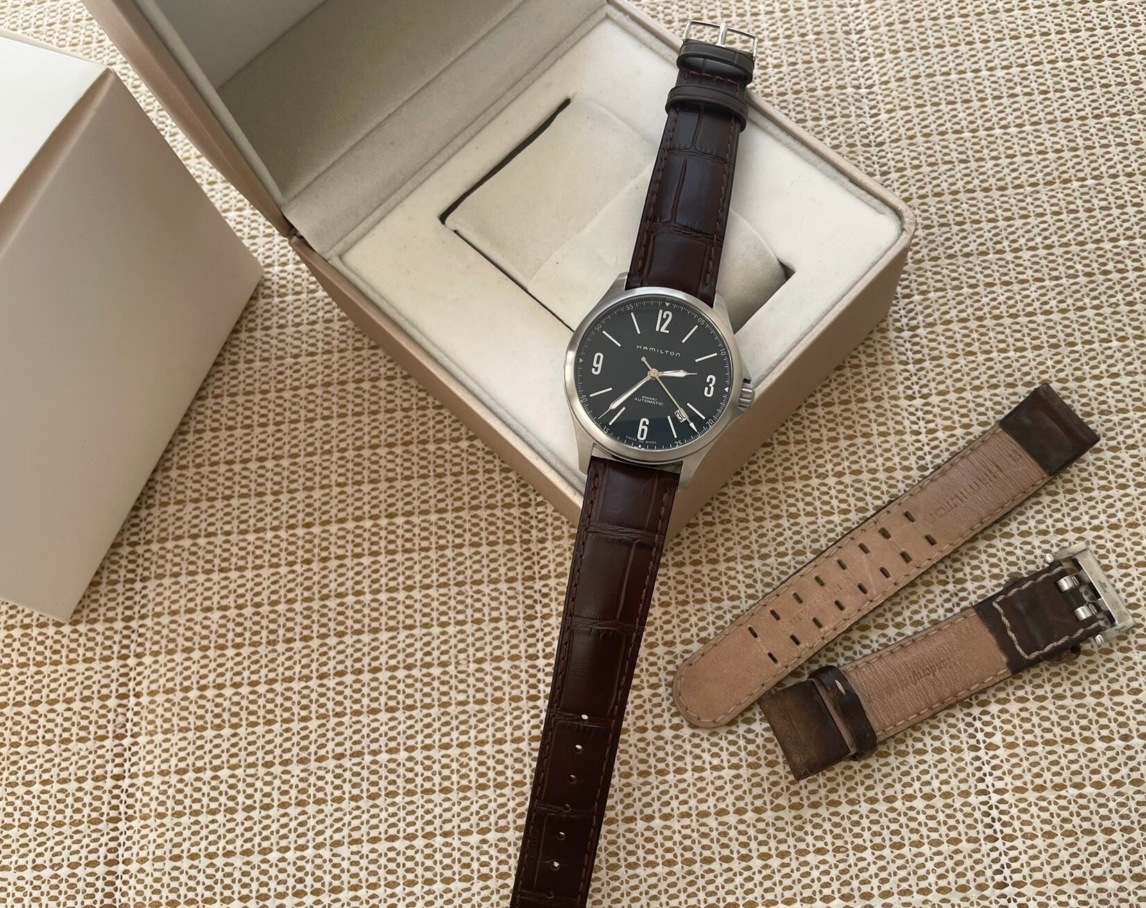 Swiss Made Hamilton Khaki Automatic Watch 38MM 474-1250