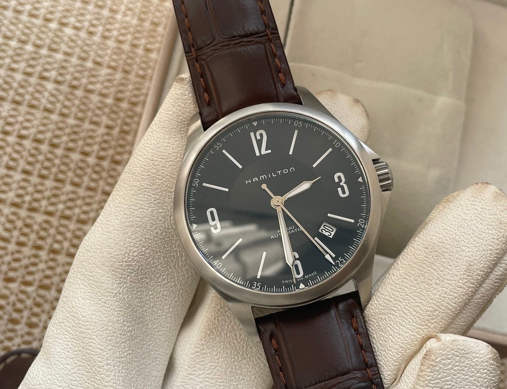Swiss Made Hamilton Khaki Automatic Watch 38MM 474-1250