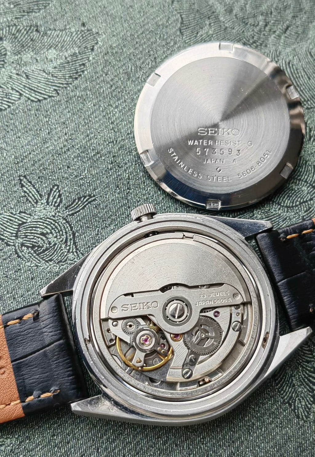 Seiko Lord Matic LM Day Date Automatic Watch 5606 23 Jewels 38MM 468-0700