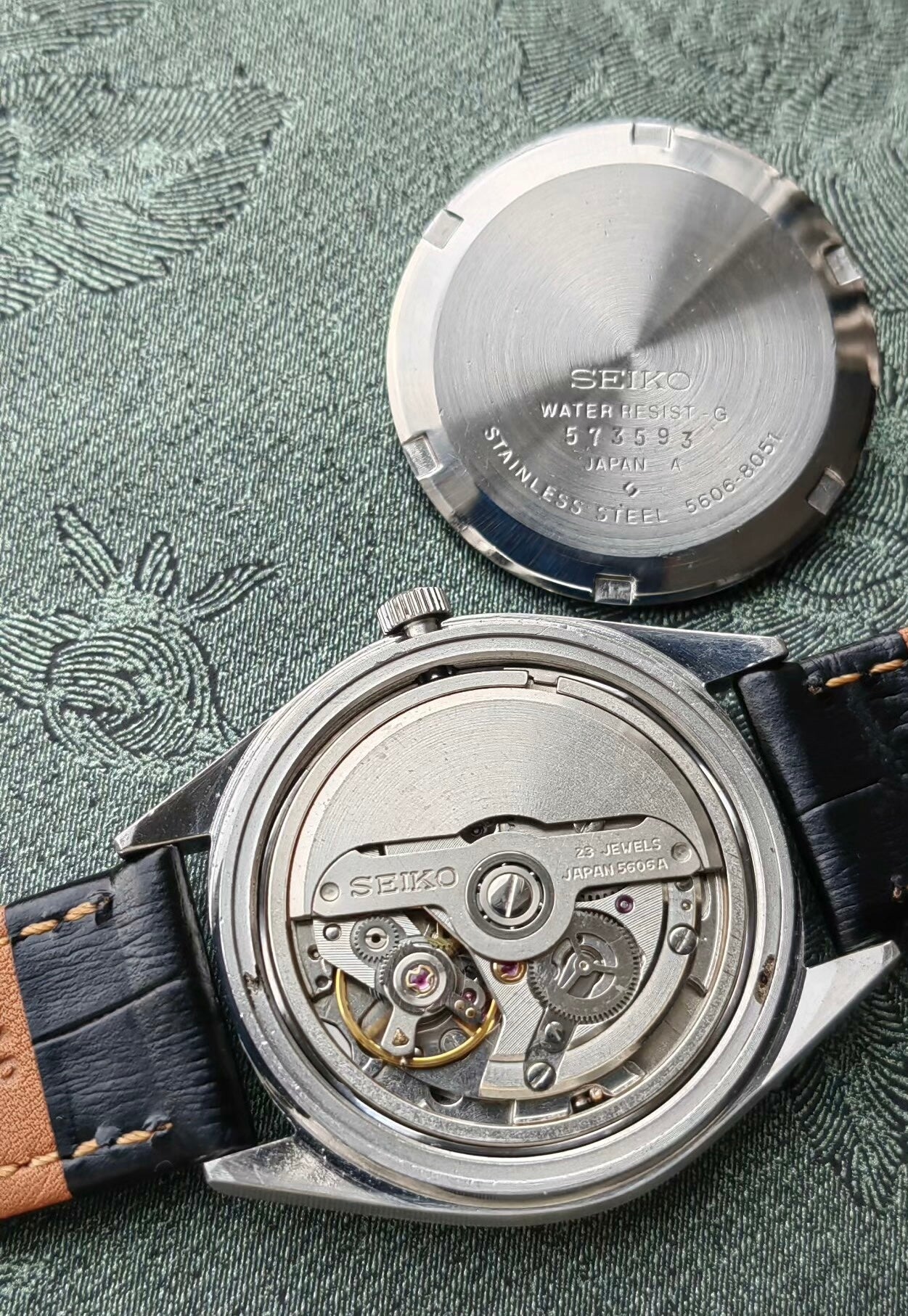 Seiko Lord Matic LM Day Date Automatic Watch 5606 23 Jewels 38MM 468-0700