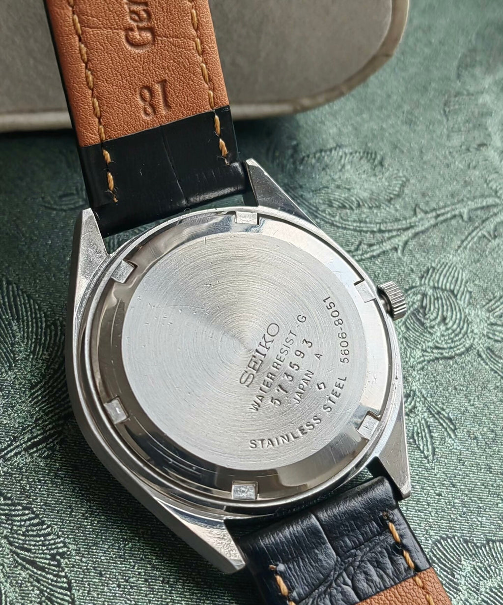 Seiko Lord Matic LM Day Date Automatic Watch 5606 23 Jewels 38MM 468-0700