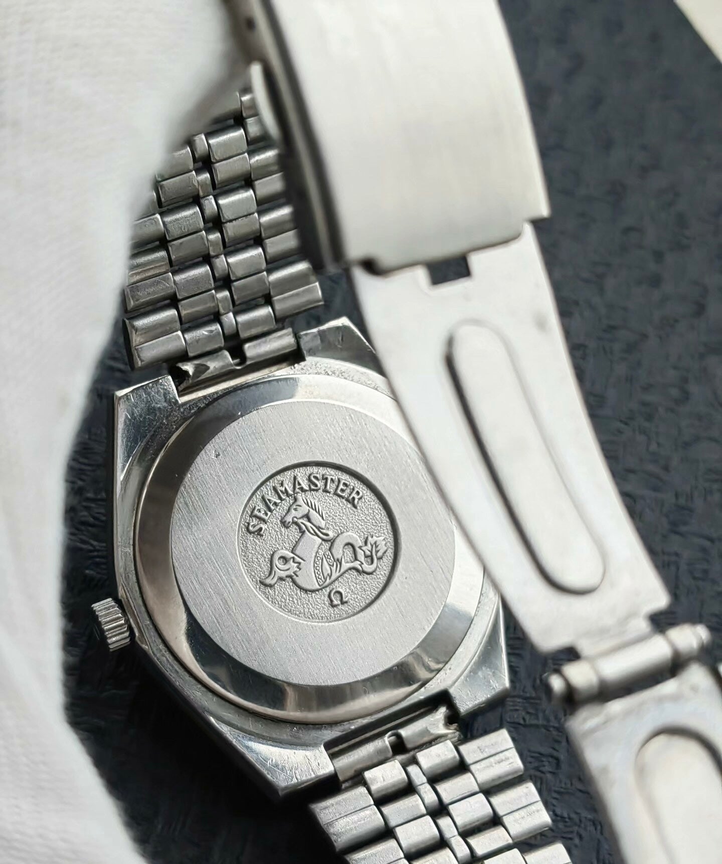 Swiss Made Omega Seamaster Day Date Automatic Watch Cal.1020 35.5MM 462-3000