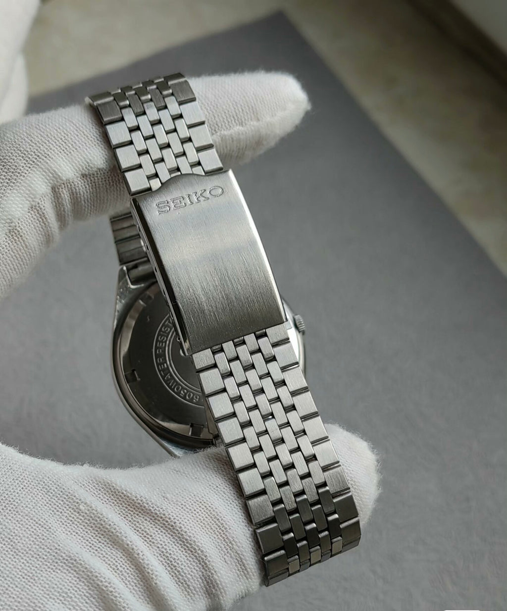Seiko Lord Matic LM Special Day Date Automatic Watch 5206 23Jewels 35X39MM 461-0750