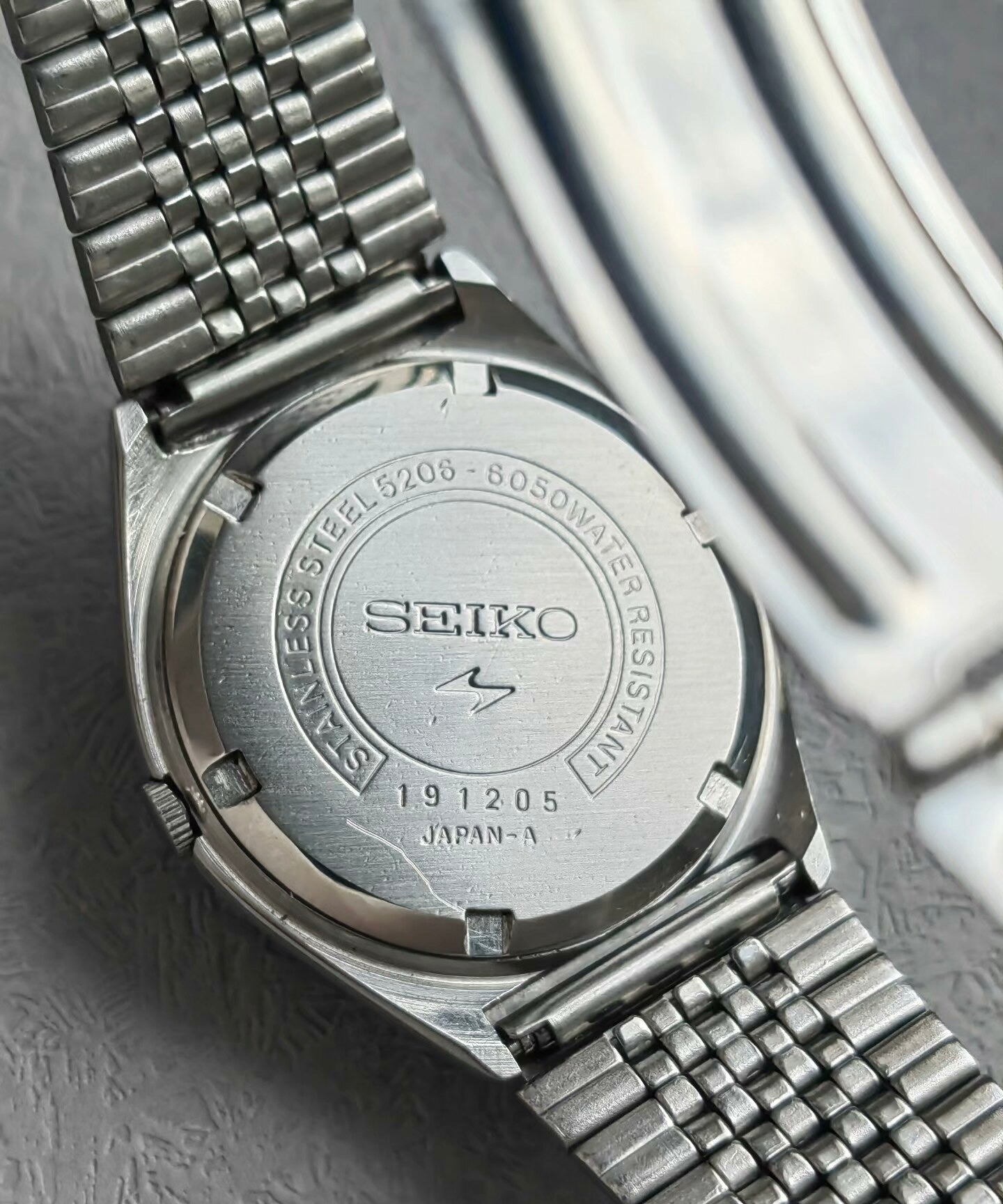 Seiko Lord Matic LM Special Day Date Automatic Watch 5206 23Jewels 35X39MM 461-0750