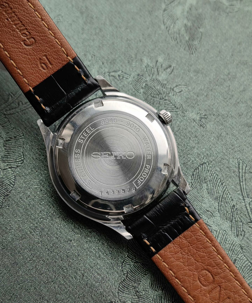 Seiko Business-A Dashock Automatic Men's Watch Day Date Cal. 8436 39.5mm Vintage 1967 Rare 492-0700