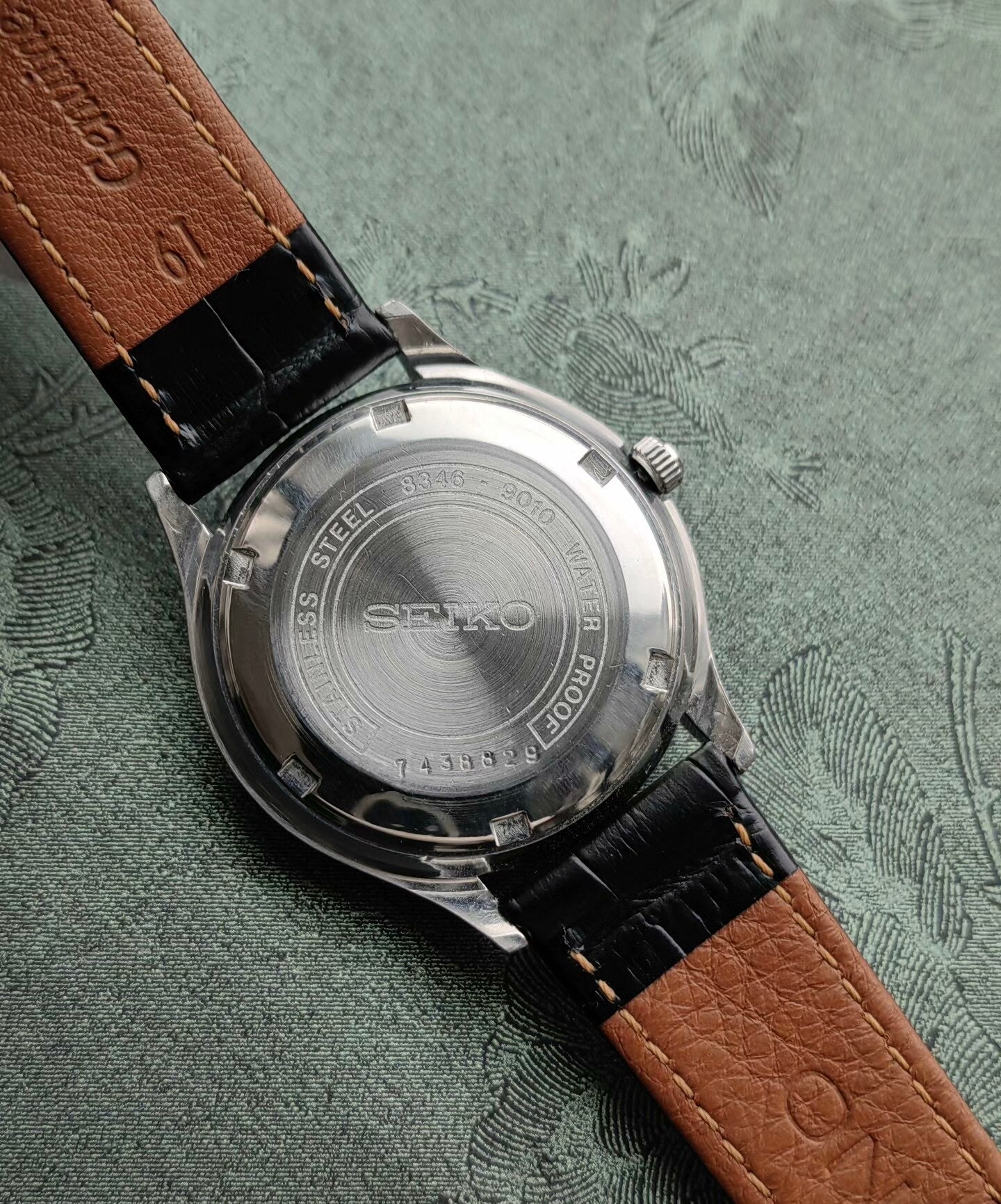 Seiko Business-A Dashock Automatic Men's Watch Day Date Cal. 8436 39.5mm Vintage 1967 Rare 492-0700