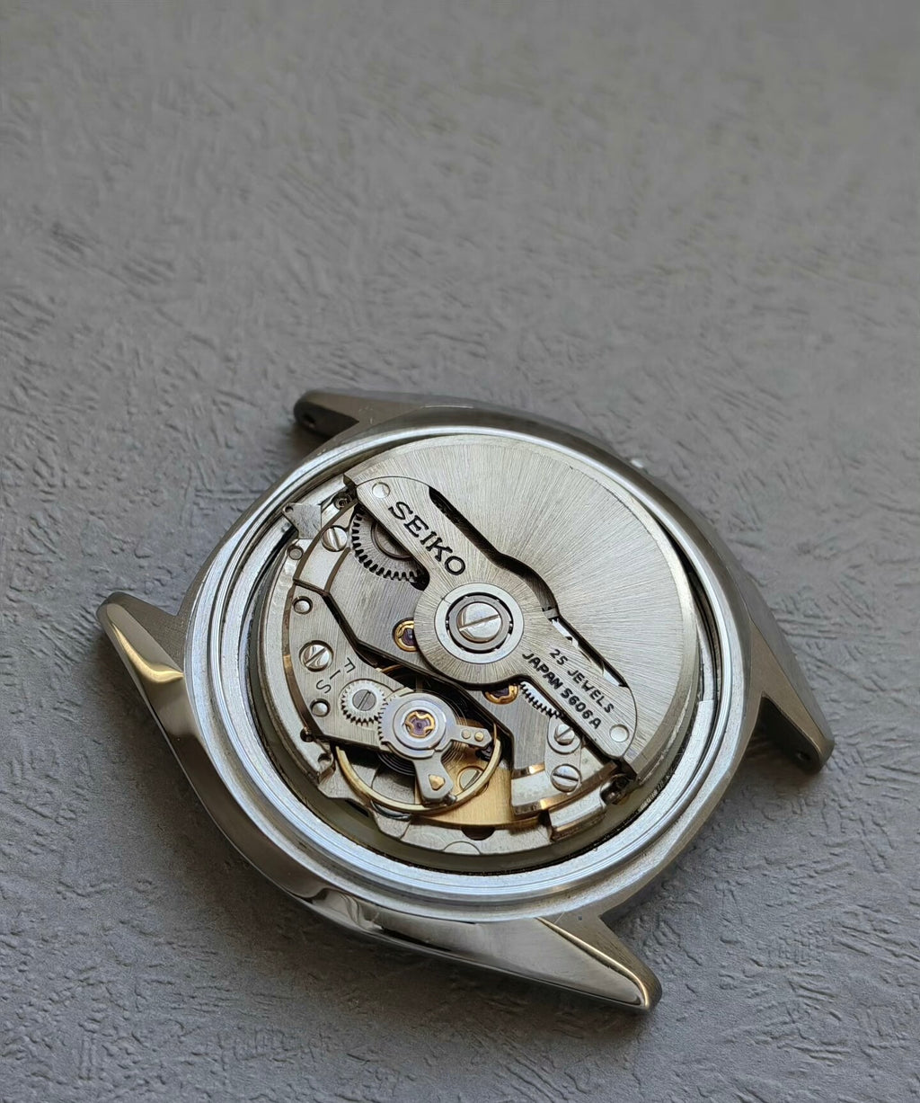 Seiko Lord Matic Automatic Watch Day Date Cal. 5606 38mm Rare Vintage 489-1000