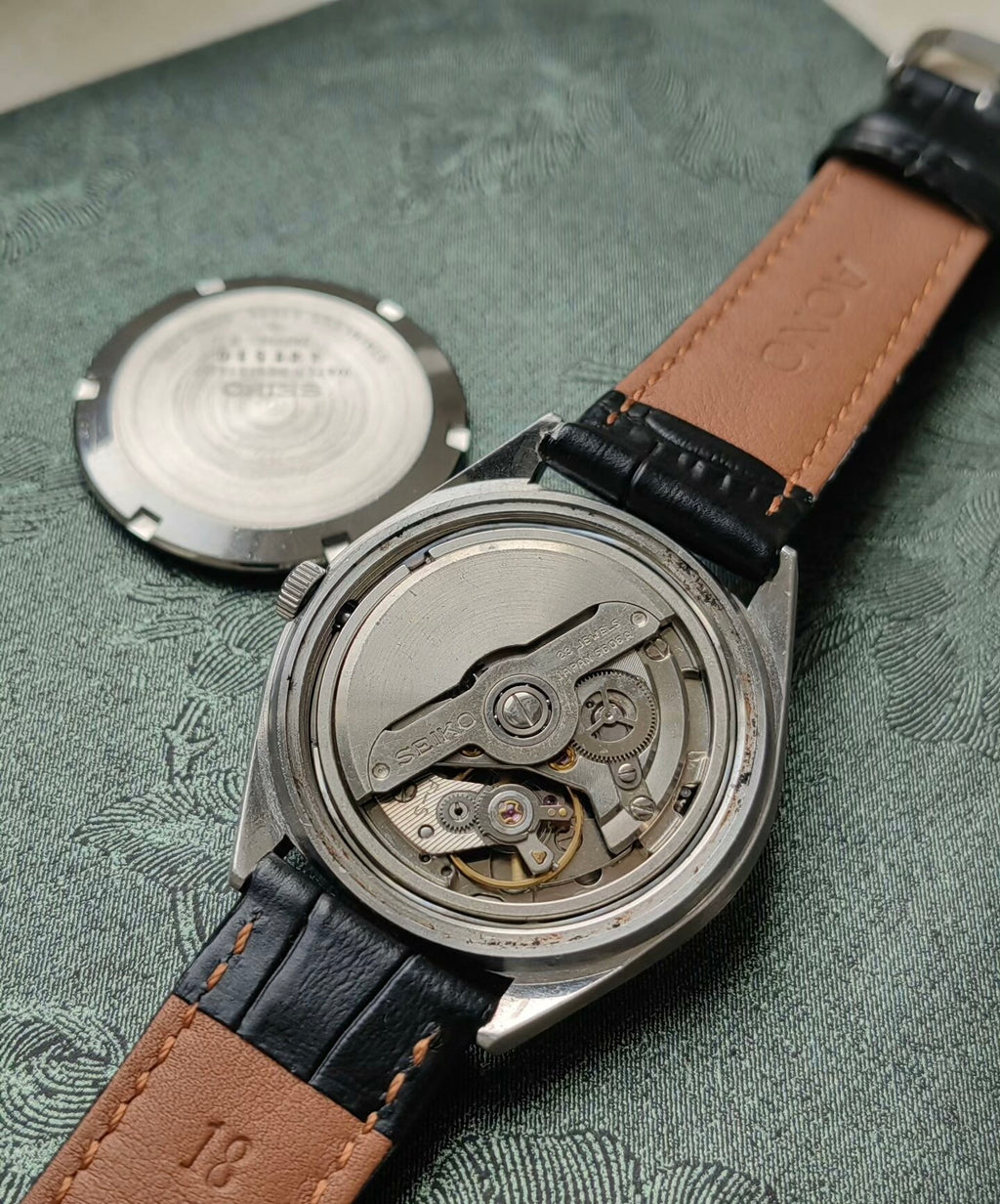 Seiko LM Automatic Men's Watch Day Date Cal. 5606 37.5mm Vintage 491-0900