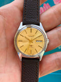 Citizen Automatic Vintage Men's Watch Cal. 8200 Day Date 21 Jewels 35mm 1980s 486-0118