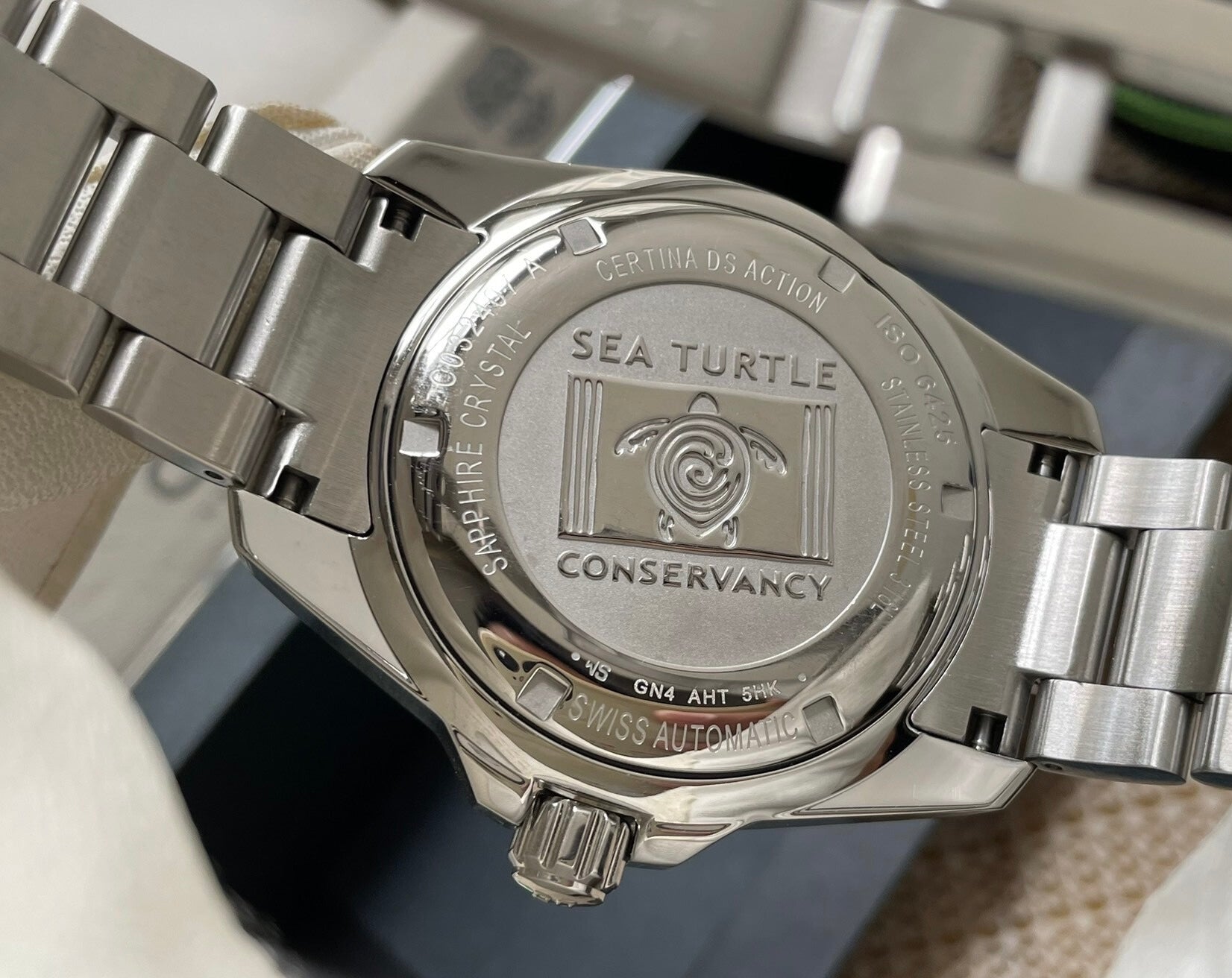 Certina DS Action Automatic 80 Diver's Watch 300M 43MM 504-1900 Full Set