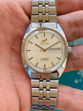 Enicar Swiss Vintage Automatic Watch ETA2846 Day Date 21 Jewels 35mm 1980s 516-0370