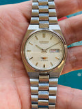 Citizen Men's Vintage Automatic Watch 8200 Day-Date 21 Jewels 36.4mm 517-0178