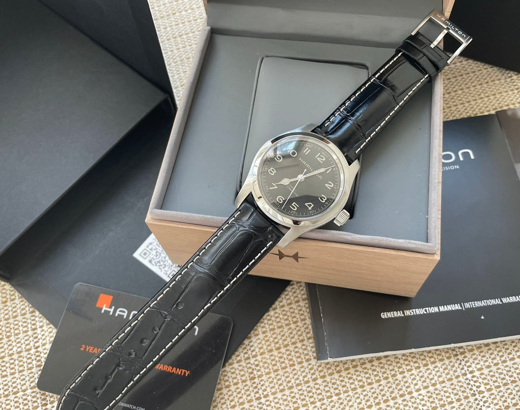 Hamilton Khaki Field Murph Automatic Interstellar Watch 42MM H70605731 Full Set 481-3350