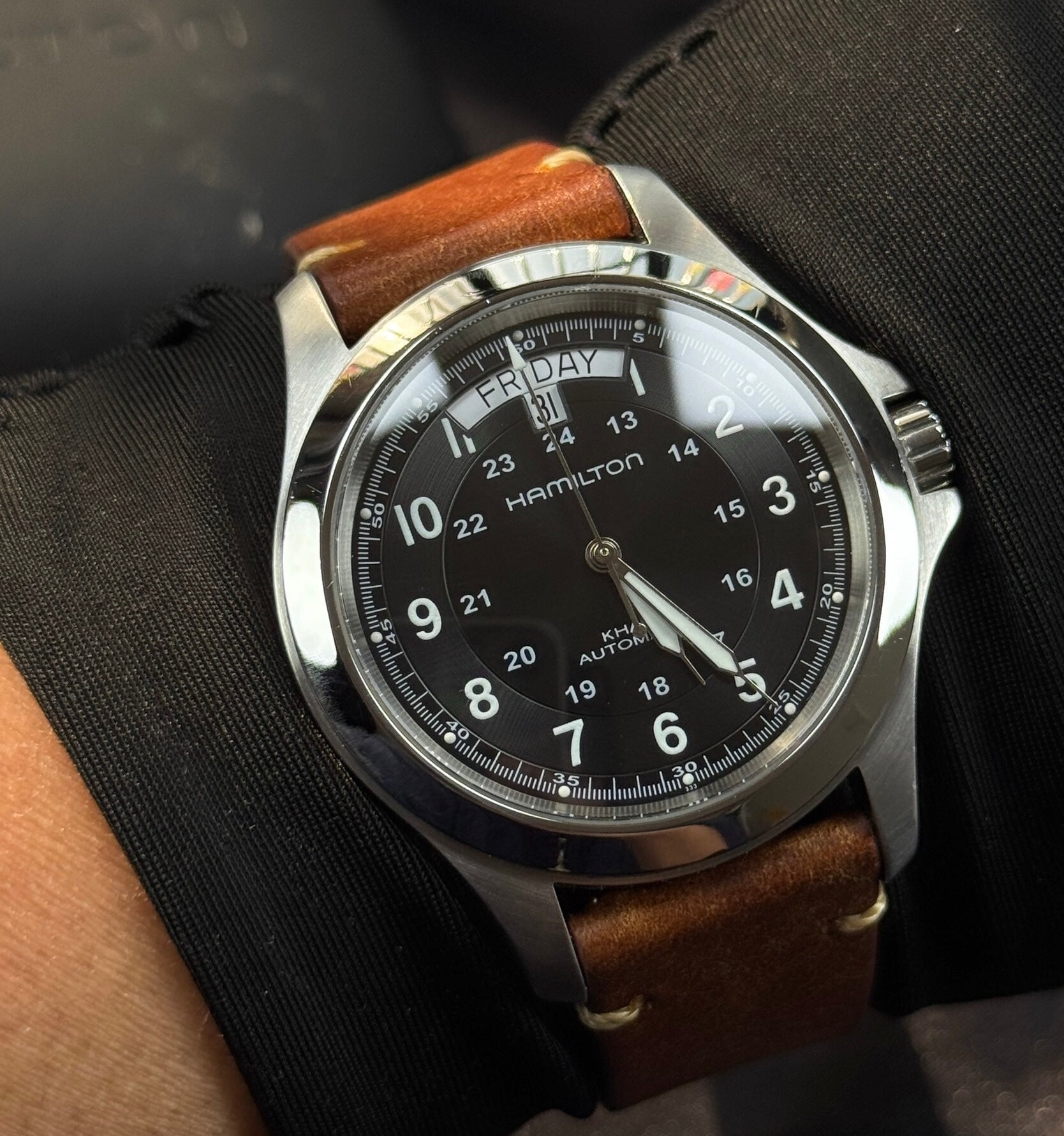 Swiss Made Hamilton Khaki Field King Automatic 40mm Watch H644550 507-1600
