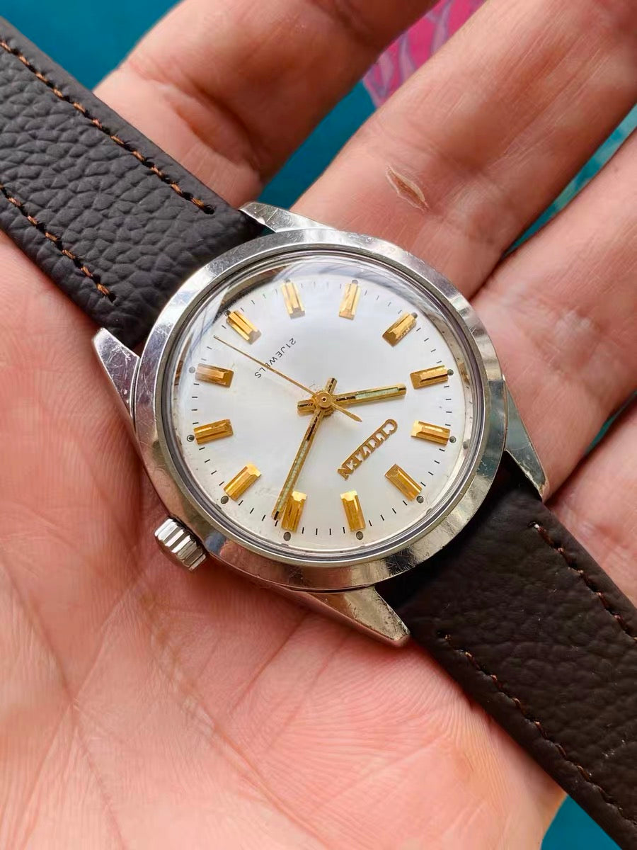 Citizen Vintage Manual-Winding Watch 21 Jewels 35mm 520-0128