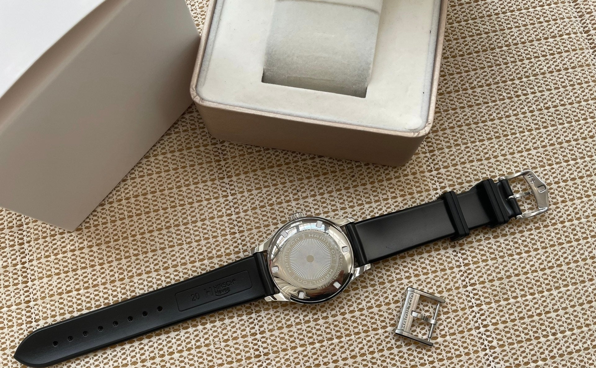 Swiss Made Hamilton Valiant Automatic Watch H-10 80-Hours 40mm 508-1300