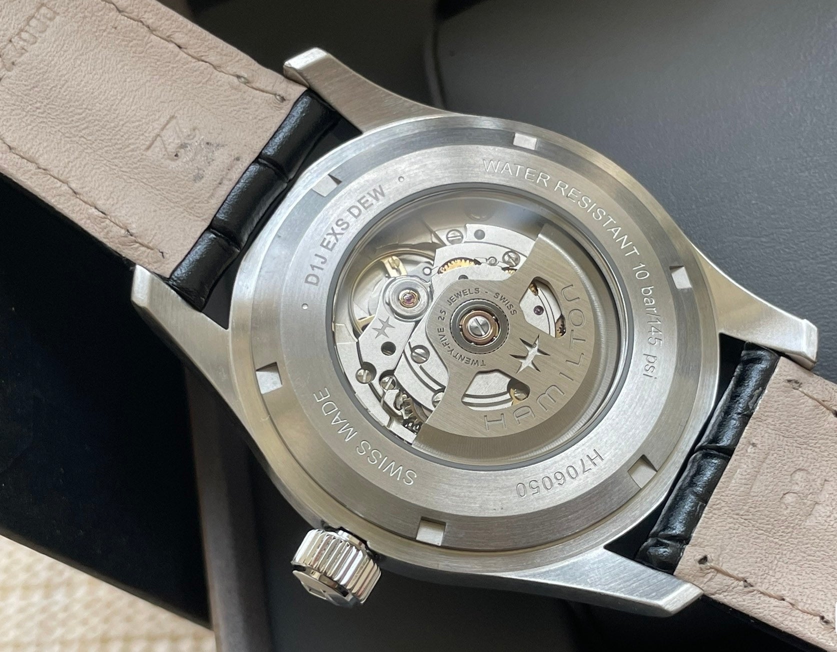 Hamilton Khaki Field Murph Automatic Interstellar Watch 42MM H70605732 Full Set 506-3200