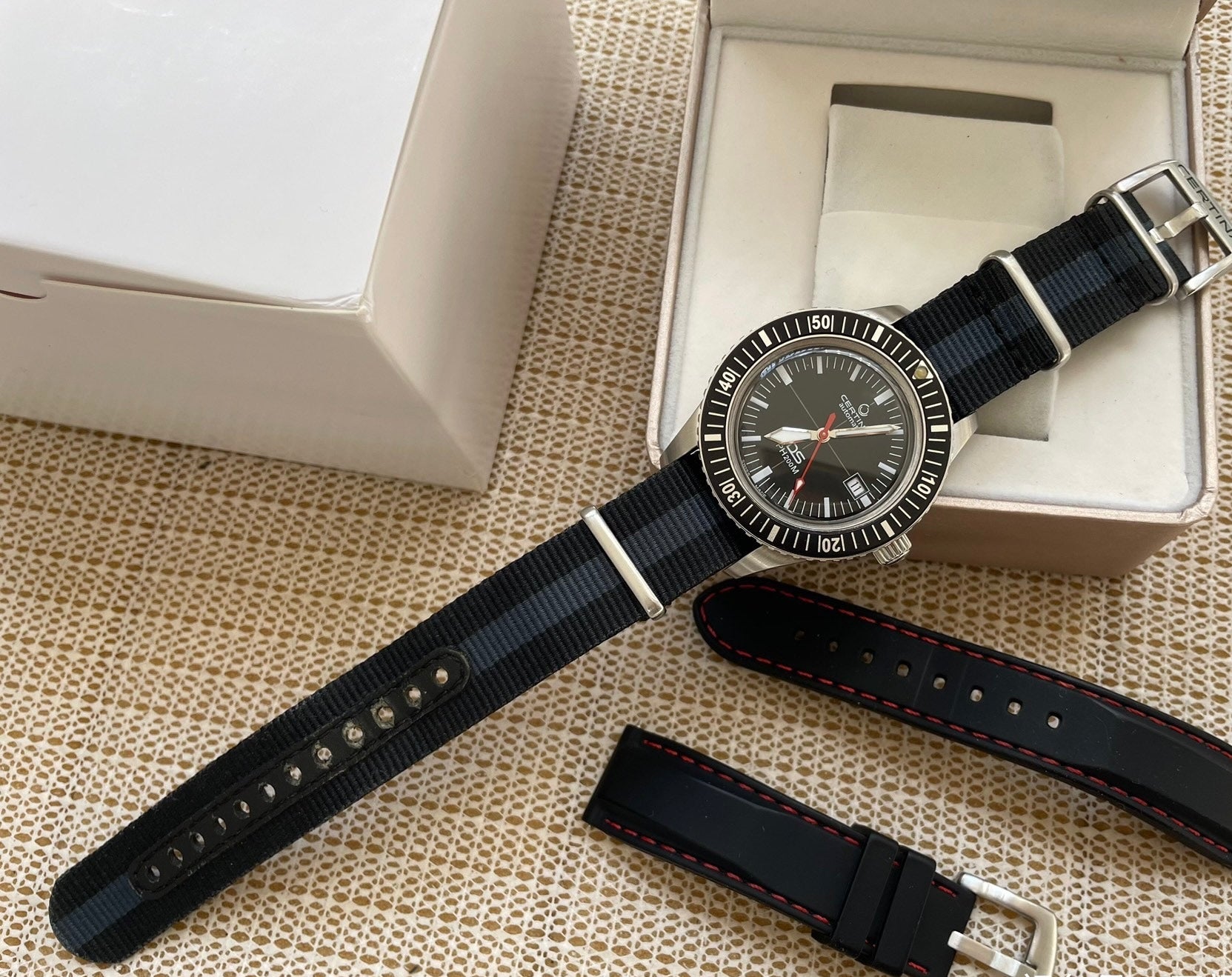 Swiss Made Mens Certina DS PH200M Automatic Diver Watch 42mm 509-1150