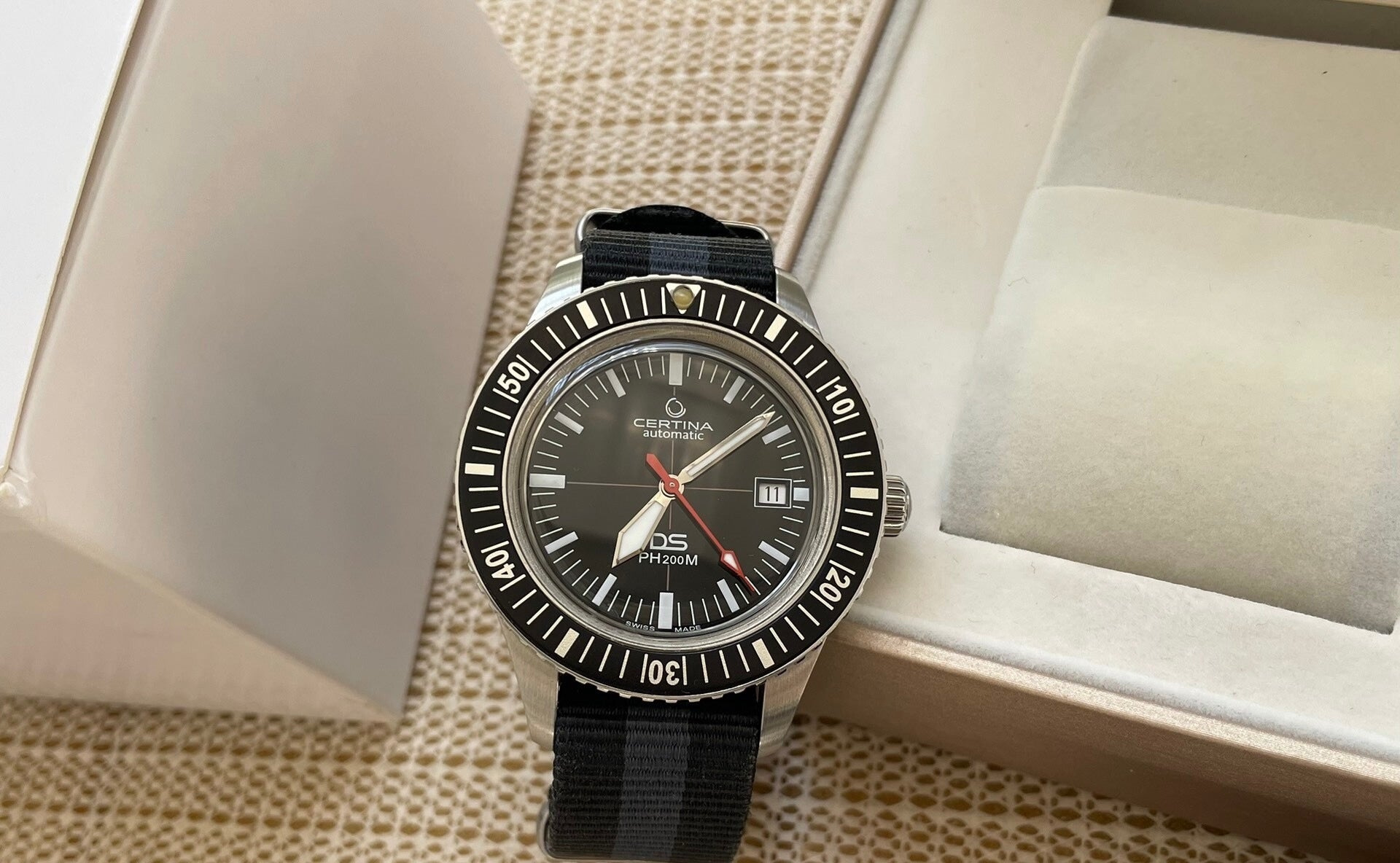 Swiss Made Mens Certina DS PH200M Automatic Diver Watch 42mm 509-1150