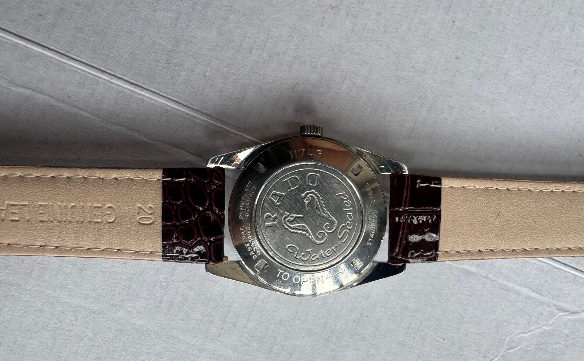 Rado Swiss Golden Horse Sport Automatic Watch 30 Jewels Silver Dial 36.5mm Classic 545-0880