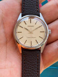 Swiss Rare Tugaris Silver Leaves Manual Wind Vintage Men's Watch Cal. 96 17 Jewels 35.8mm 1970s 553-0188