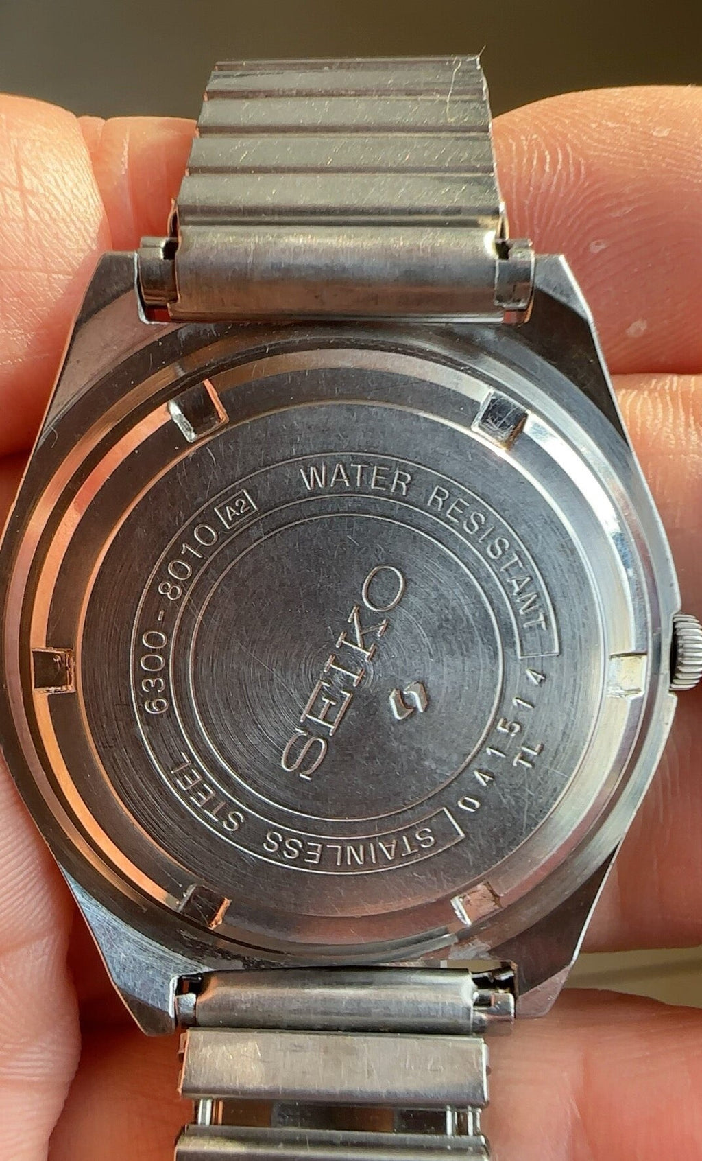 Seiko Japan Manual Wind Watch Cal. 63A Vintage 37mm 17 Jewels 561-0178