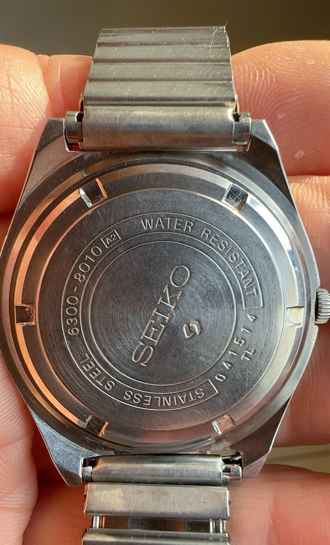 Seiko Japan Manual Wind Watch Cal. 63A Vintage 37mm 17 Jewels 561-0178