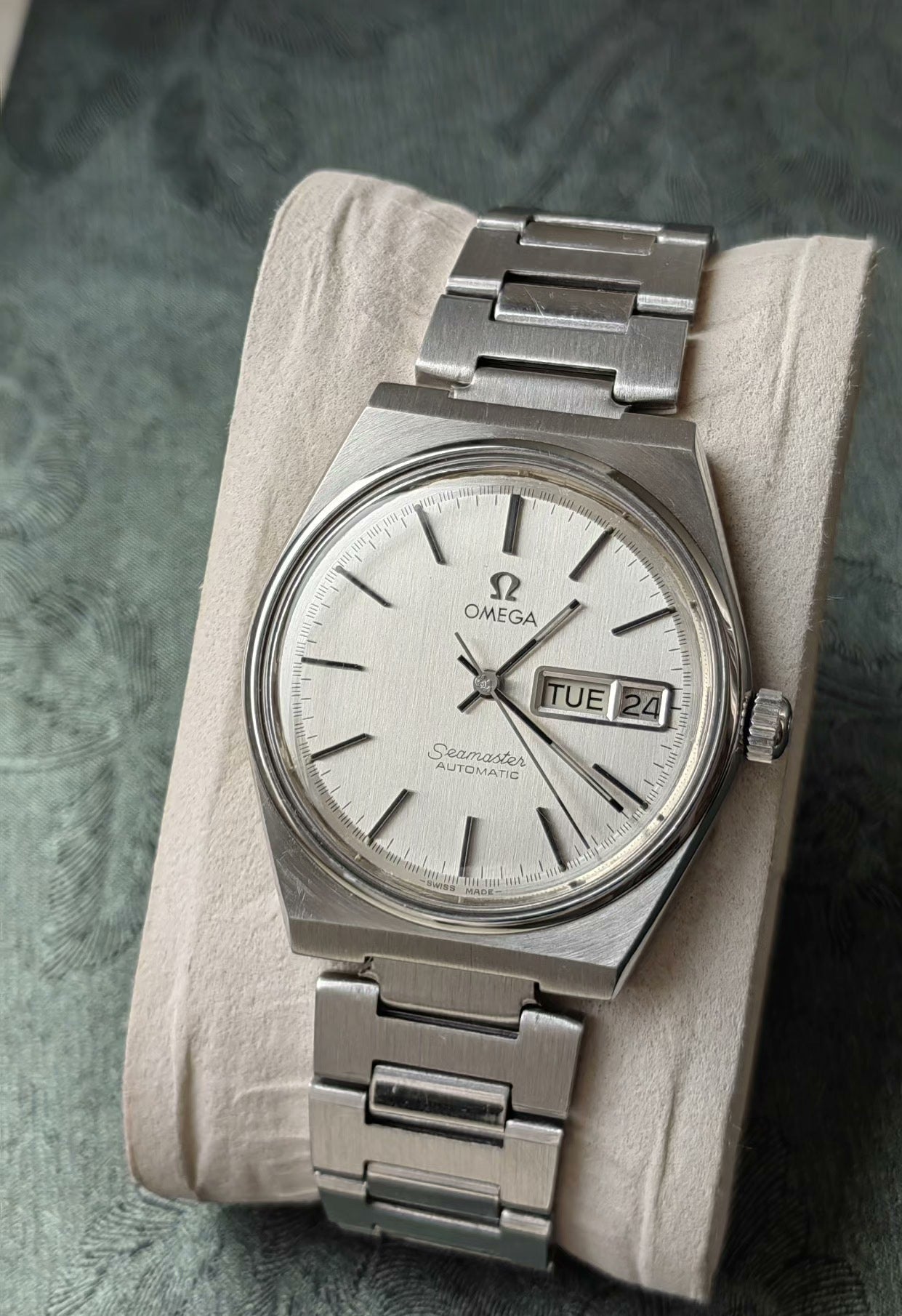 Omega Swiss Seamaster Automatic Watch Day Date Cal. 1020 Vintage 35.5mm 564-3000