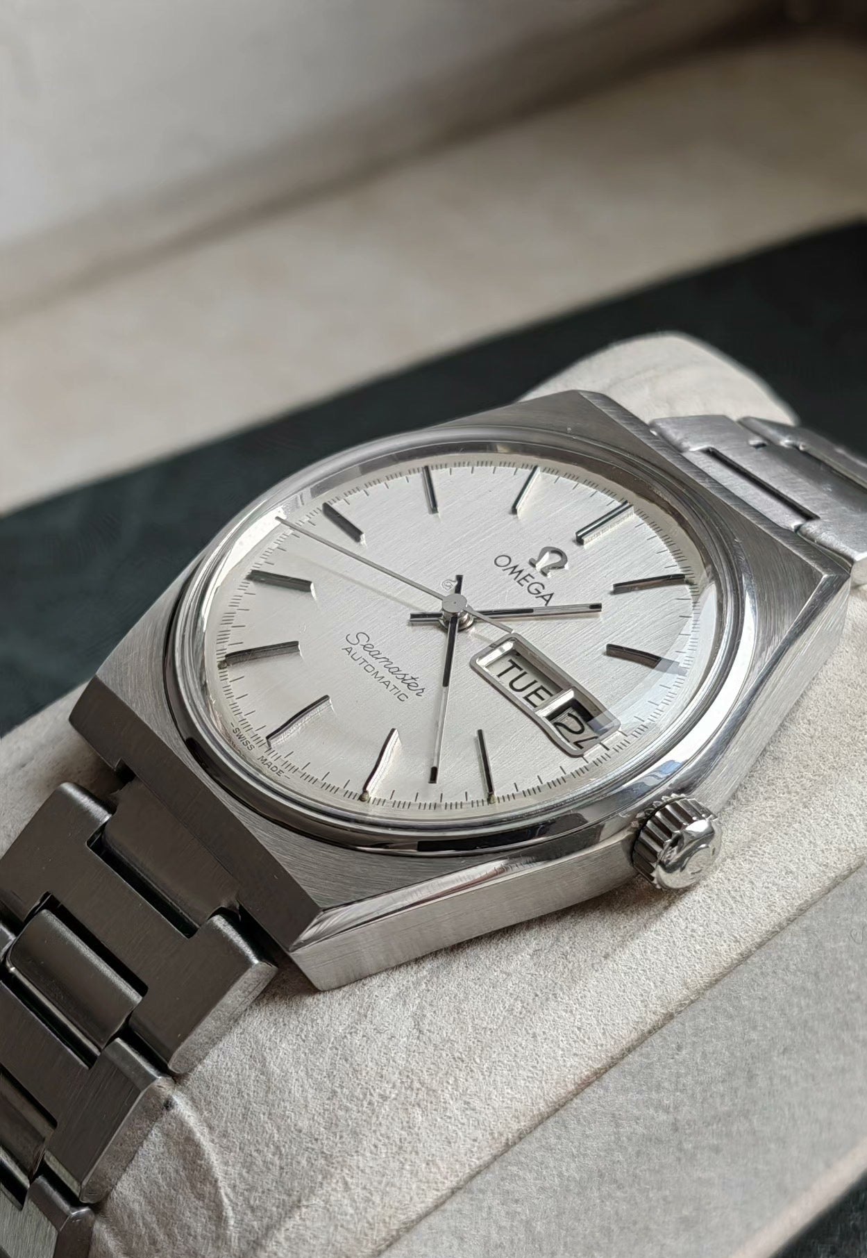 Omega Swiss Seamaster Automatic Watch Day Date Cal. 1020 Vintage 35.5mm 564-3000