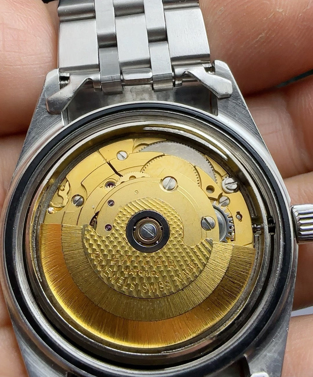 Enicar Automatic Watch Cal. 2824-2 Date Vintage 35.5mm Swiss Classic 25 Jewels 567-0548