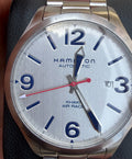 Swiss Hamilton Khaki Aviation Red Bull Air Race Automatic Watch H-10 80 Hour 42mm Full Set 590-2100