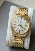 Omega Seamaster Automatic Watch Cal. 1010 Date 35.5mm Gold filled Original Bracelet Vintage 497-3700