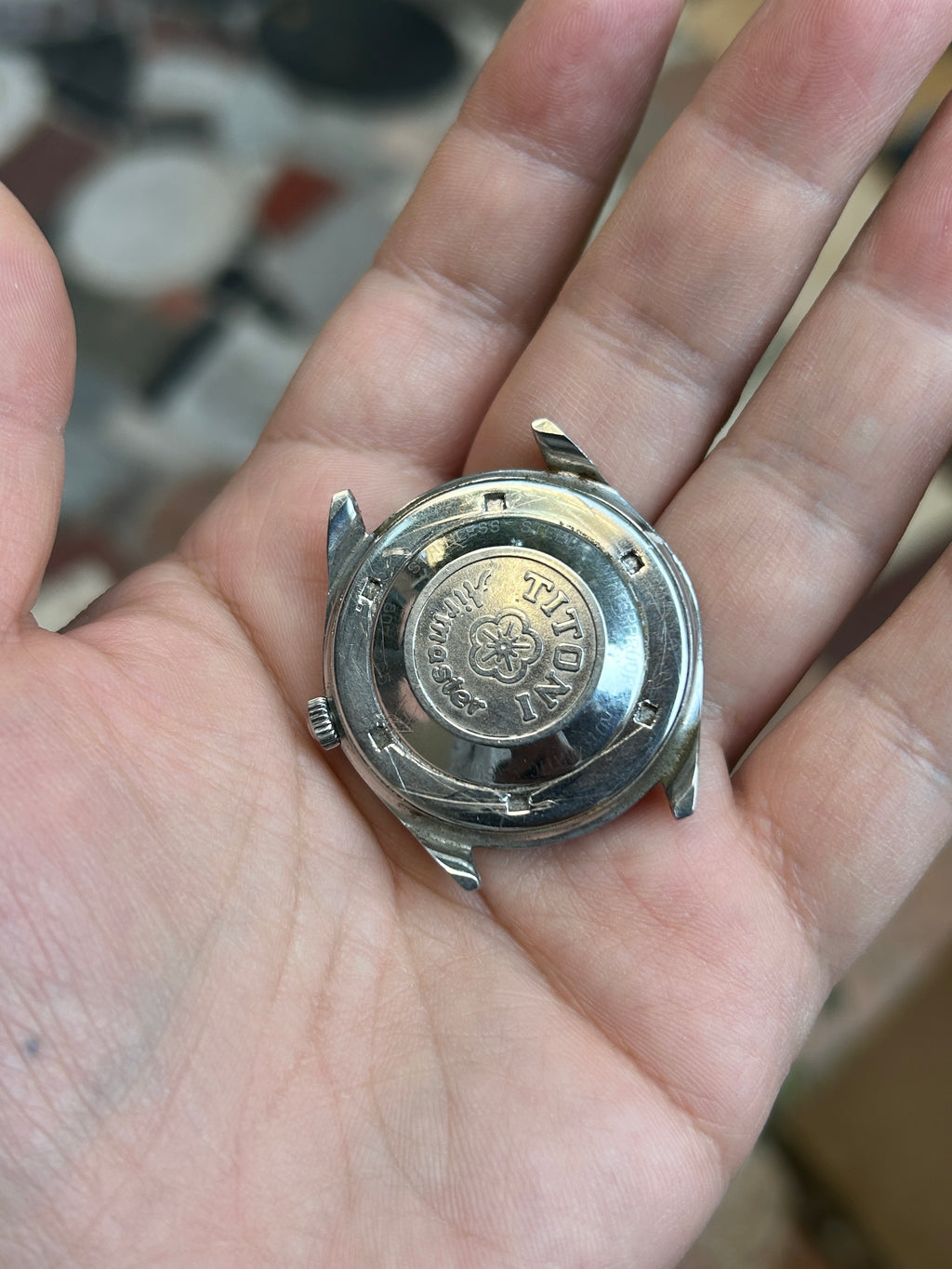 Titoni Rotomatic Automatic Swiss Vintage Men's Watch 25 Jewels 555-0240