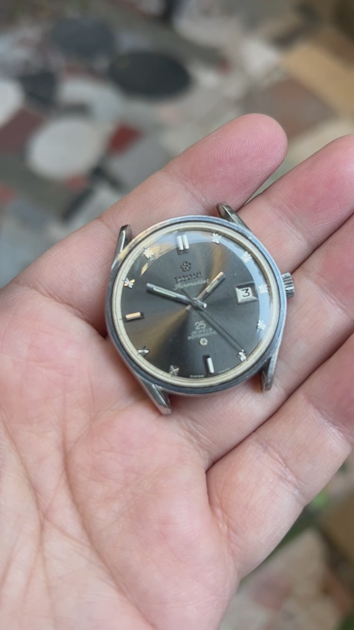 Titoni Rotomatic Automatic Swiss Vintage Men's Watch 25 Jewels 555-0240