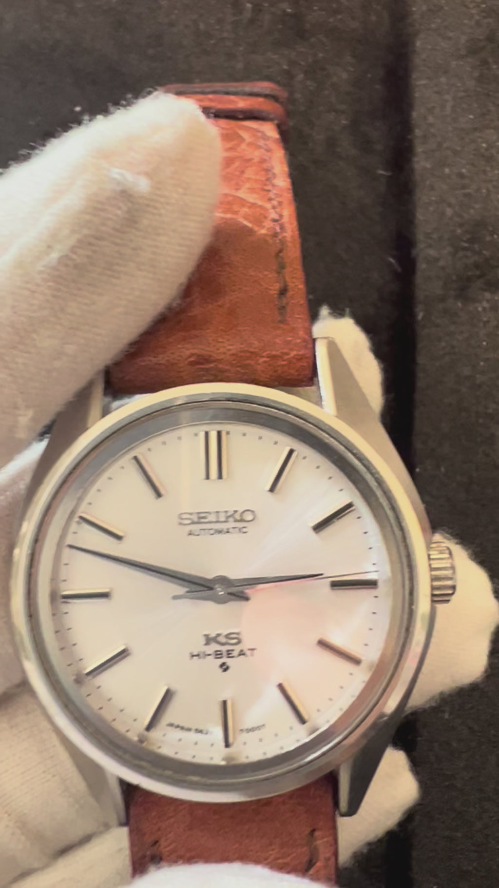 Vintage Seiko KS Hi-Beat 5621 Automatic Watch 25 Jewels 36.5mm 588-0900